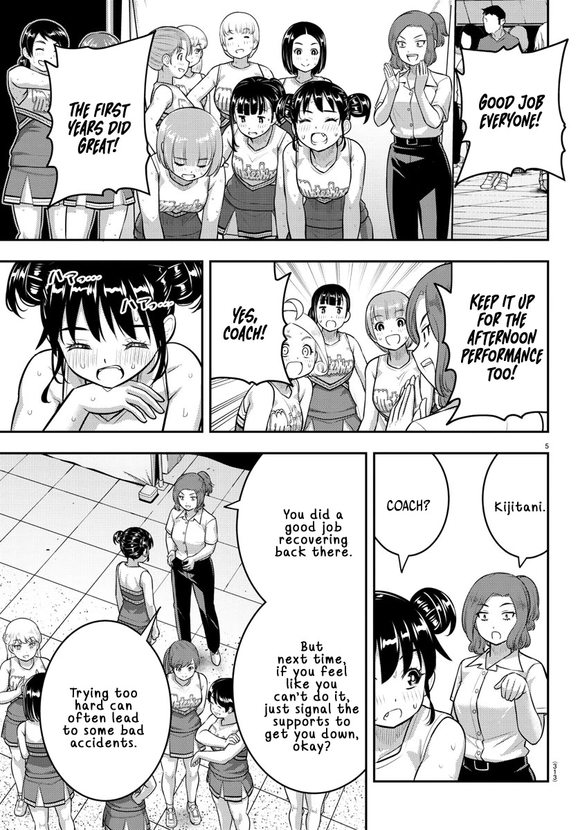 Yankee JK KuzuHana-chan Chapter 156 page 5 - Chapter 156: I've fallen in love with Cheerleading