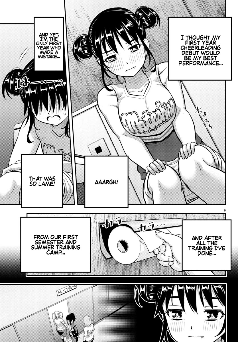 Yankee JK KuzuHana-chan Chapter 156 page 9 - Chapter 156: I've fallen in love with Cheerleading