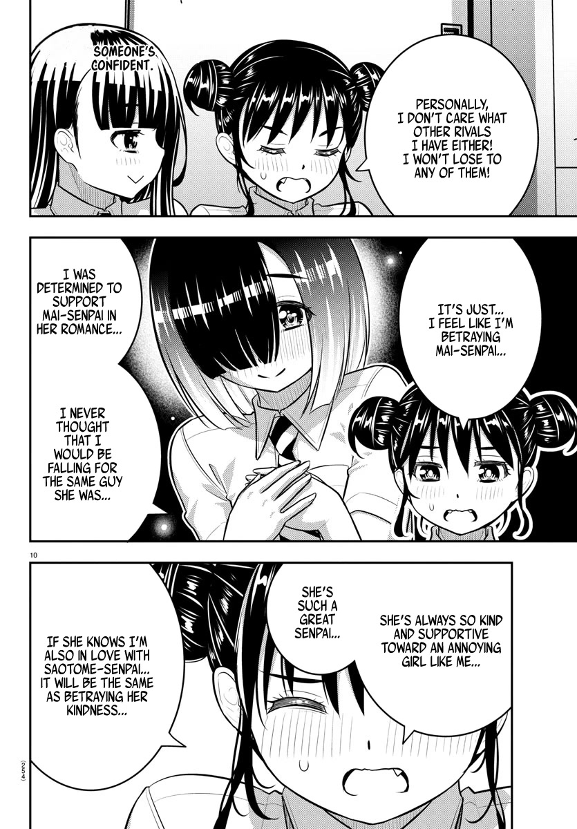 Yankee JK KuzuHana-chan Chapter 159 page 10 - Chapter 159: Kasumi Onee-sama's Counseling