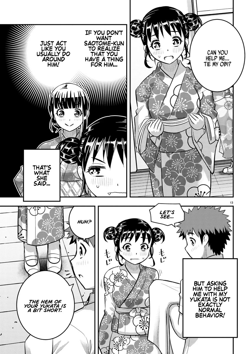 Yankee JK KuzuHana-chan Chapter 159 page 13 - Chapter 159: Kasumi Onee-sama's Counseling