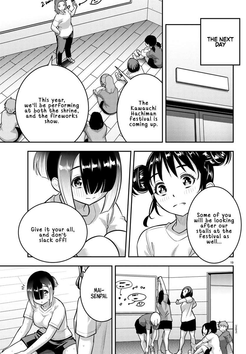 Yankee JK KuzuHana-chan Chapter 159 page 19 - Chapter 159: Kasumi Onee-sama's Counseling