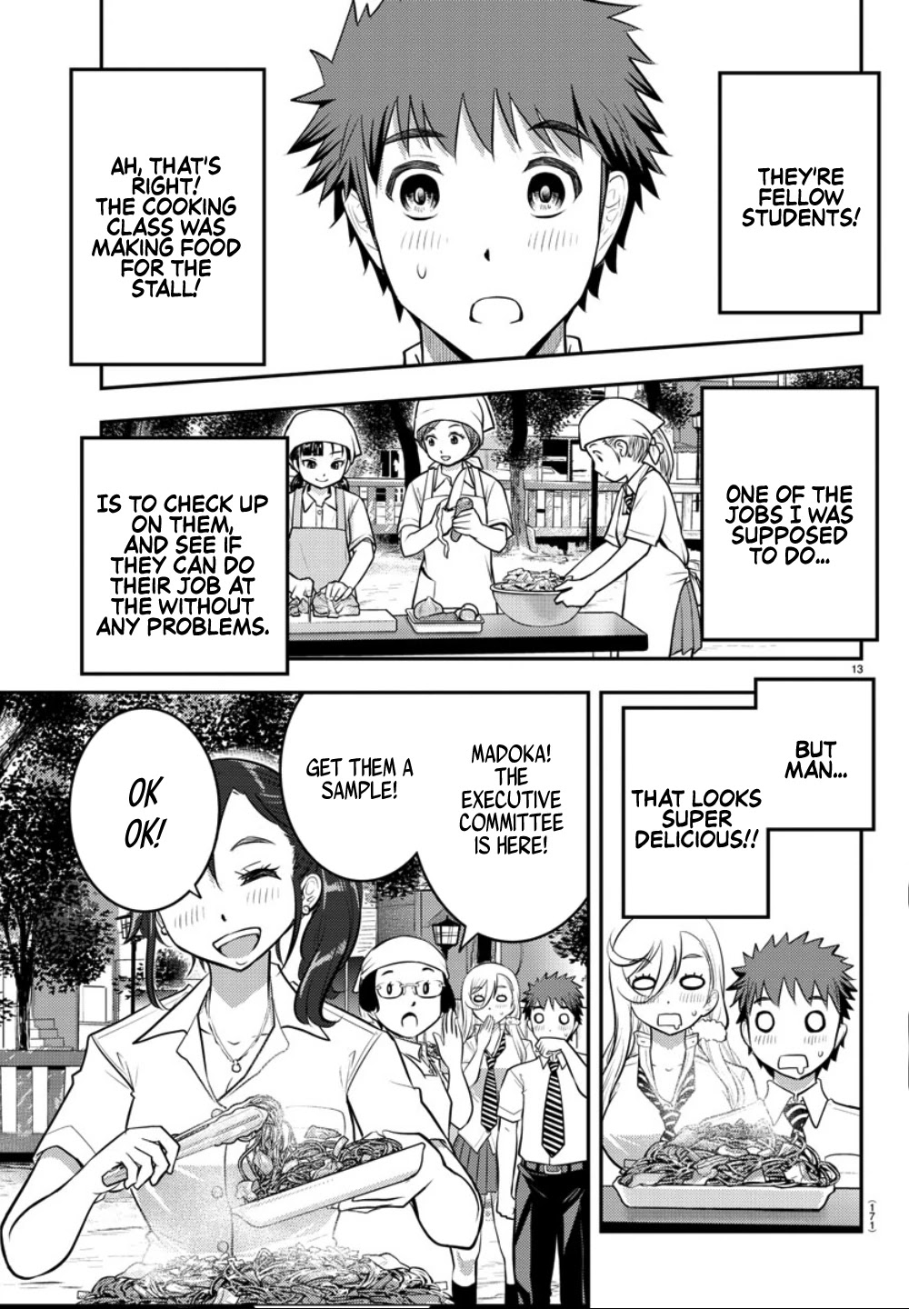 Yankee JK KuzuHana-chan Chapter 16 page 14 - Chapter 16: Summer Festival!