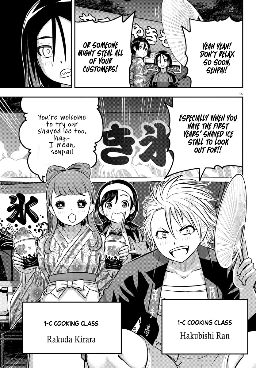 Yankee JK KuzuHana-chan Chapter 160 page 15 - Chapter 160: It's Festival Time!