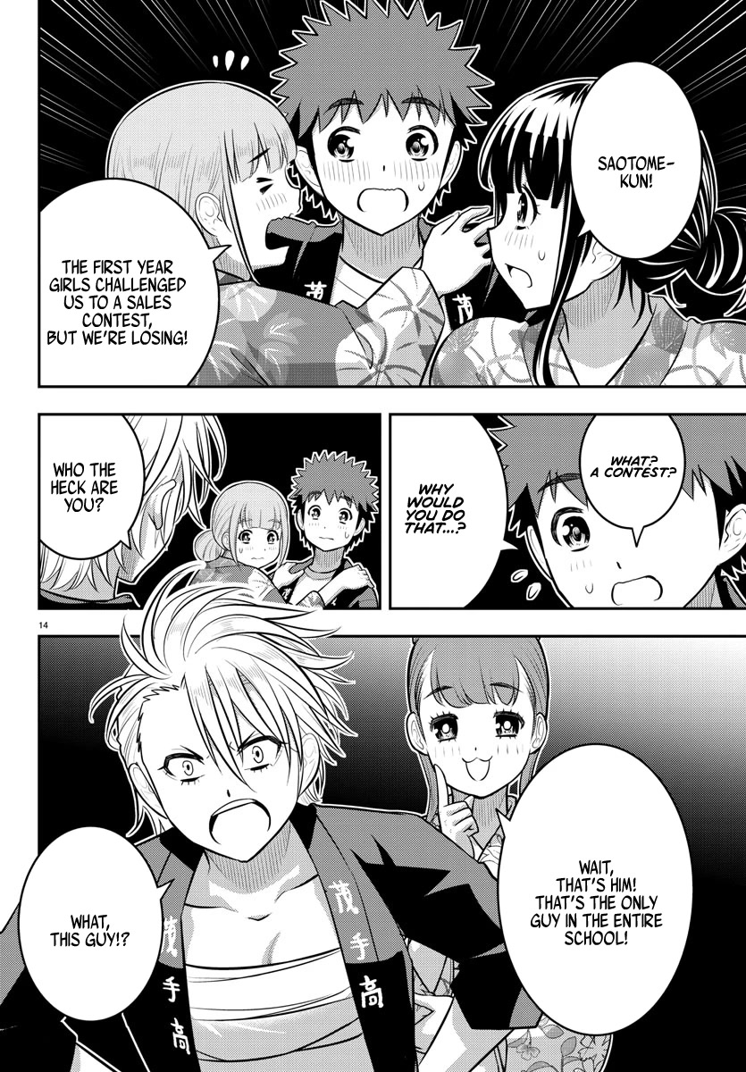 Yankee JK KuzuHana-chan Chapter 161 page 14 - Chapter 161: Festival Sales Contest