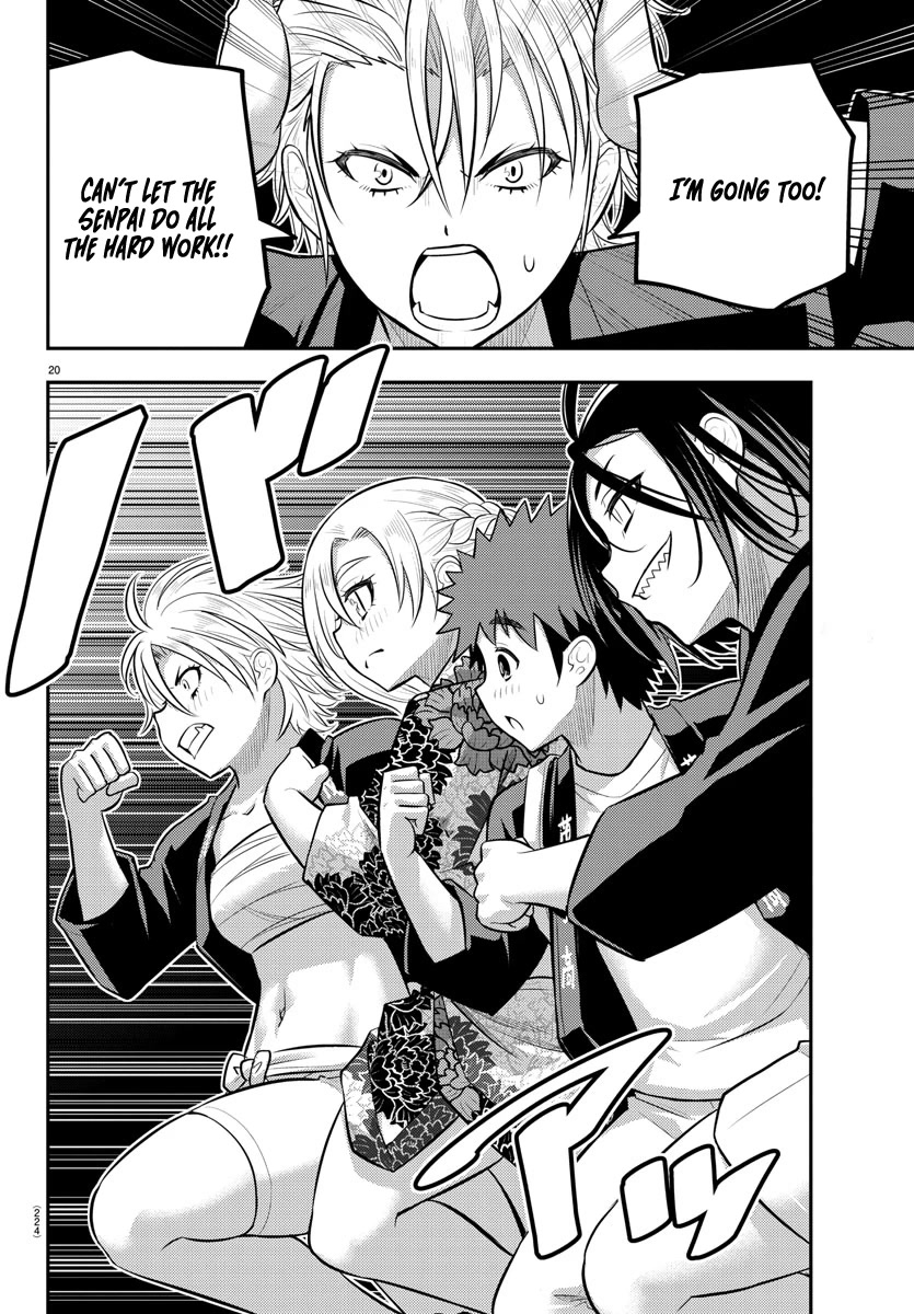 Yankee JK KuzuHana-chan Chapter 162 page 21 - Chapter 162: Ice Relay!