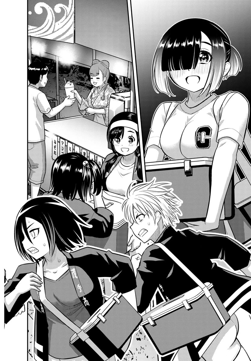 Yankee JK KuzuHana-chan Chapter 163 page 14 - Chapter 163: Run, Moteshiro Girls!!