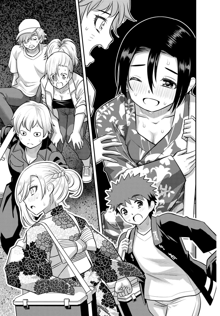 Yankee JK KuzuHana-chan Chapter 163 page 15 - Chapter 163: Run, Moteshiro Girls!!