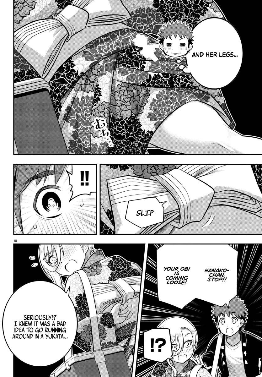 Yankee JK KuzuHana-chan Chapter 163 page 18 - Chapter 163: Run, Moteshiro Girls!!