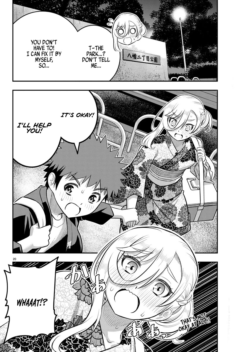 Yankee JK KuzuHana-chan Chapter 163 page 20 - Chapter 163: Run, Moteshiro Girls!!