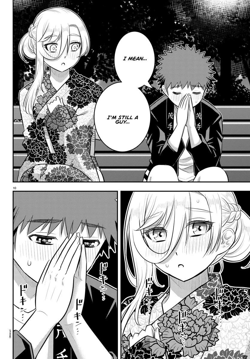 Yankee JK KuzuHana-chan Chapter 164 page 10 - Chapter 164: Big Heart