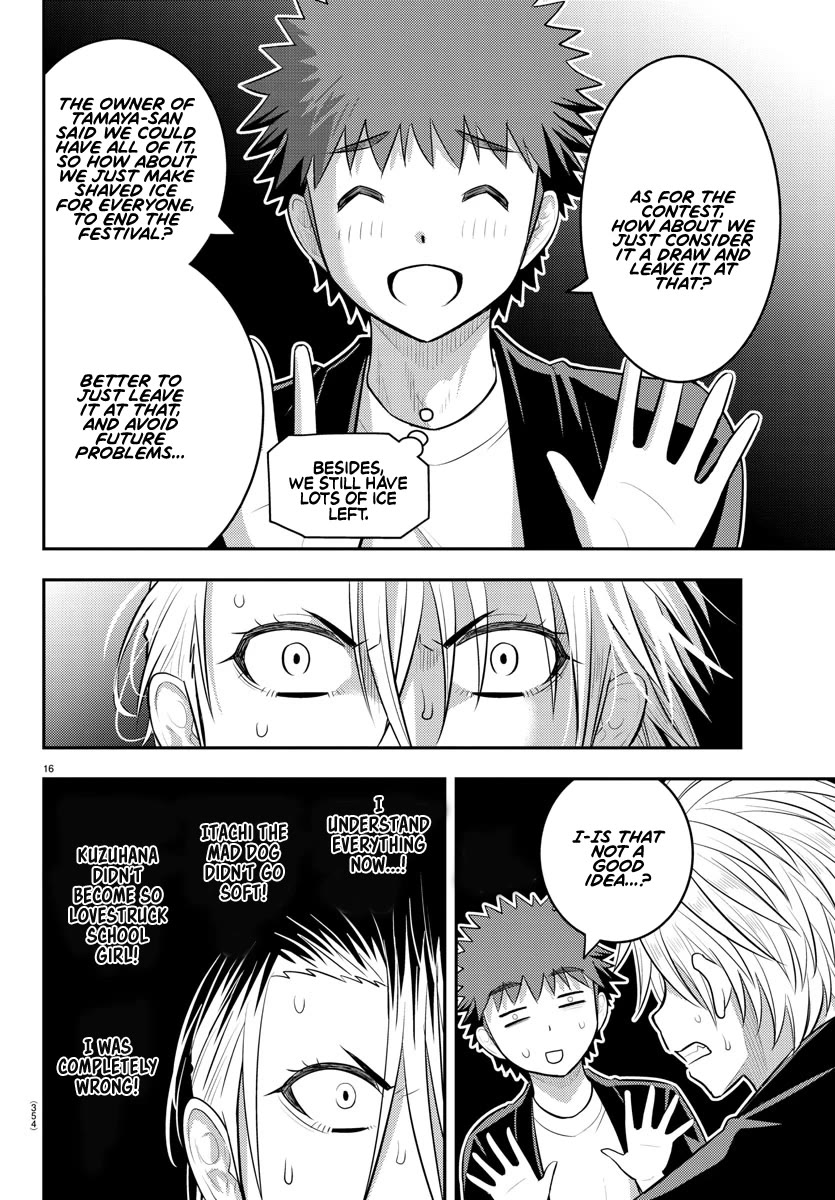 Yankee JK KuzuHana-chan Chapter 164 page 16 - Chapter 164: Big Heart