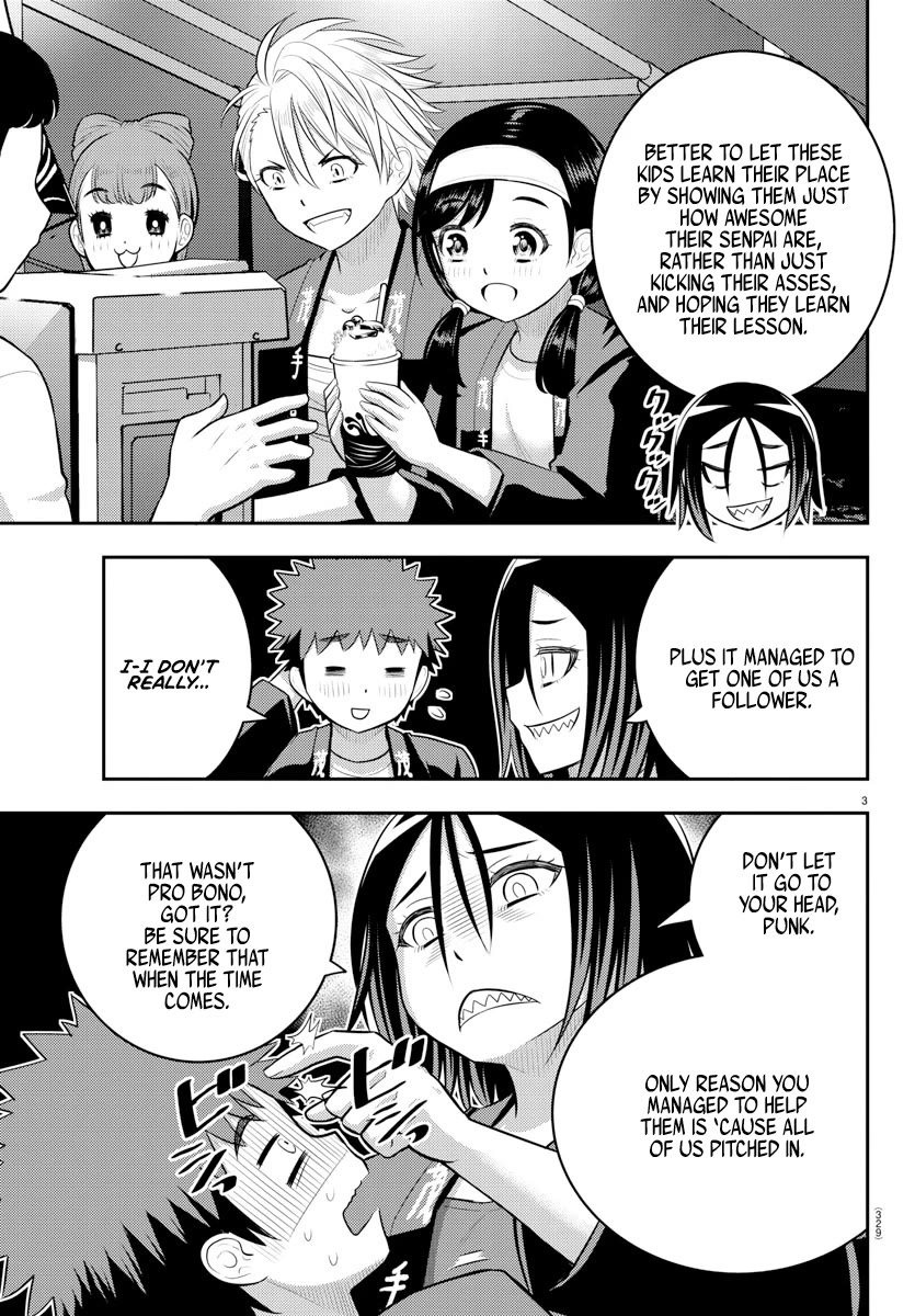 Yankee JK KuzuHana-chan Chapter 165 page 3 - Chapter 165: A Date with Saotome-kun