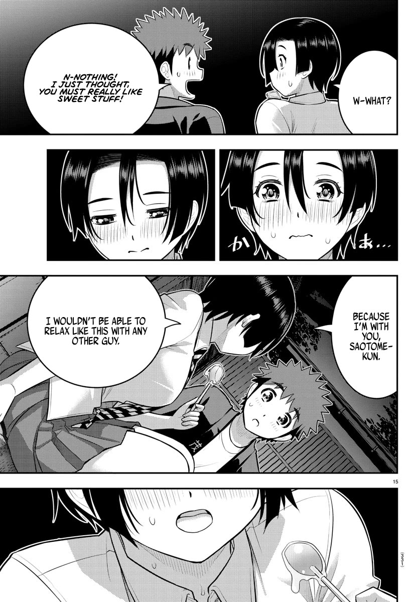 Yankee JK KuzuHana-chan Chapter 166 page 15 - Chapter 166: Kodera-san's Sweet Time