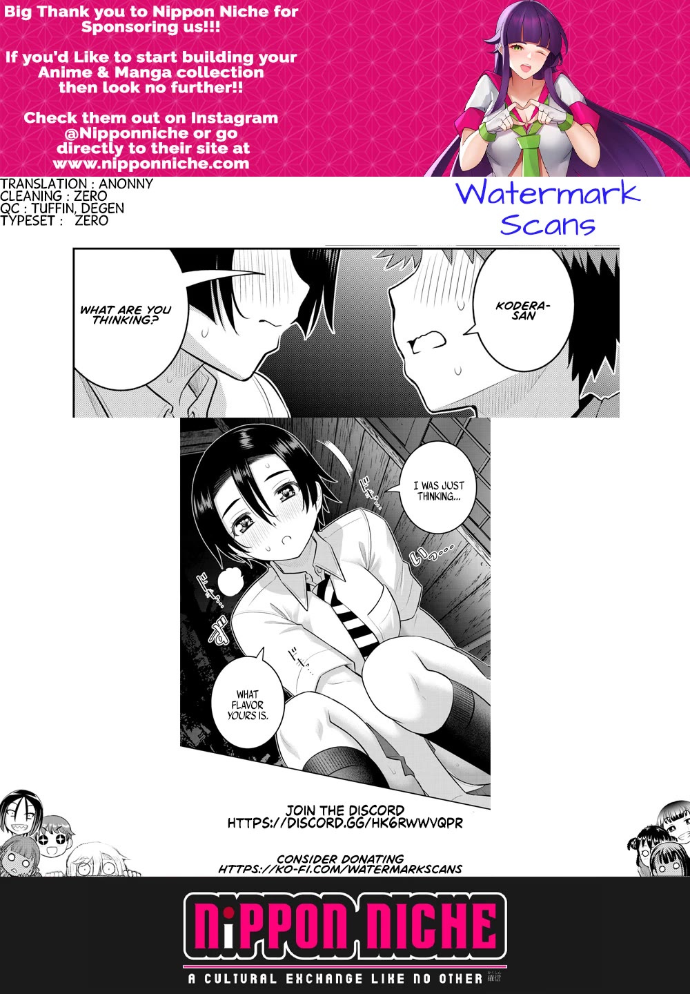 Yankee JK KuzuHana-chan Chapter 166 page 21 - Chapter 166: Kodera-san's Sweet Time