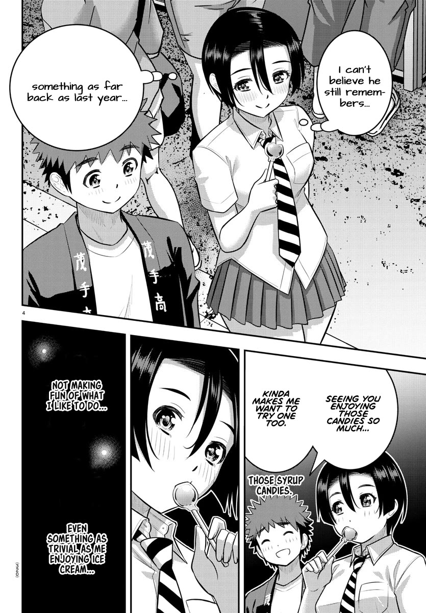 Yankee JK KuzuHana-chan Chapter 166 page 4 - Chapter 166: Kodera-san's Sweet Time