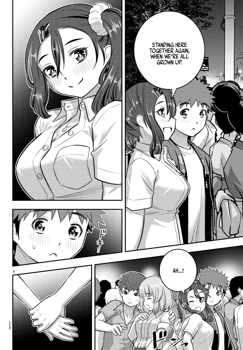 Yankee JK KuzuHana-chan Chapter 167 page 8 - Chapter 167: Festival, Memories, Romance