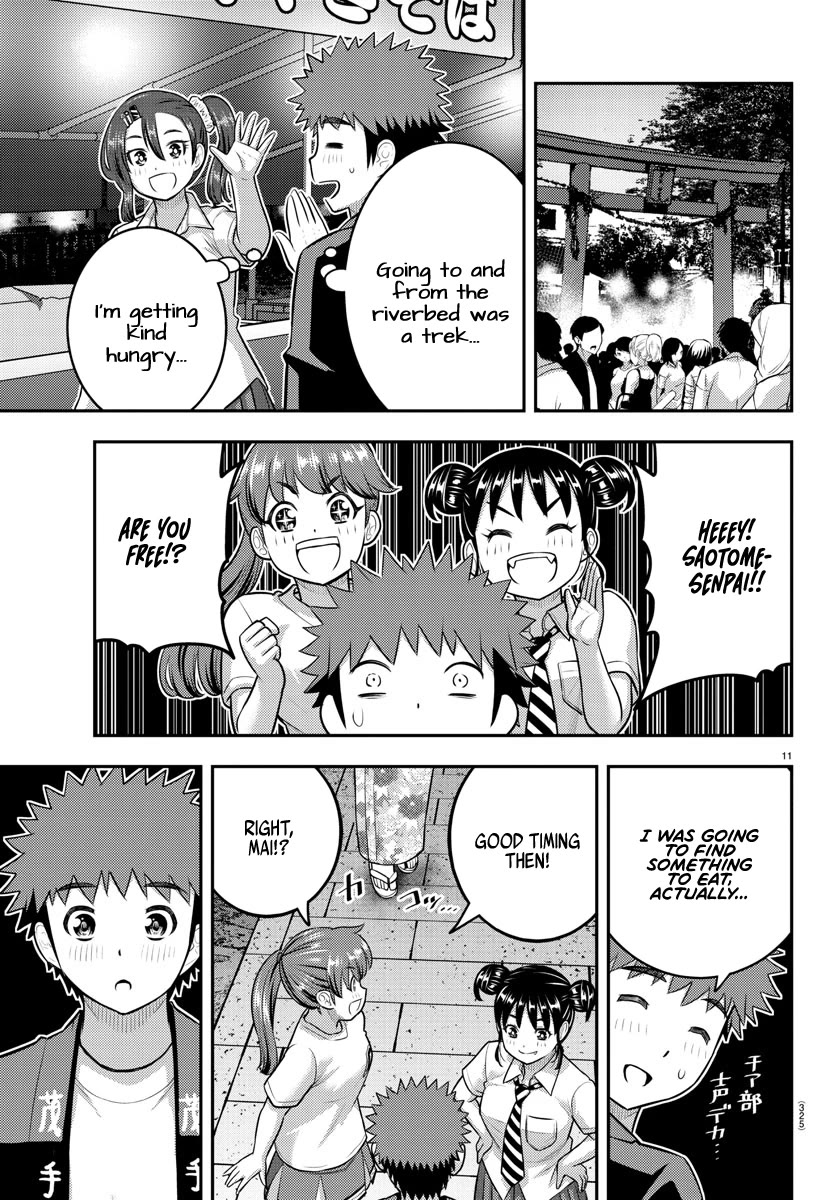 Yankee JK KuzuHana-chan Chapter 168 page 11 - Chapter 168: Dress up, Cheers!!