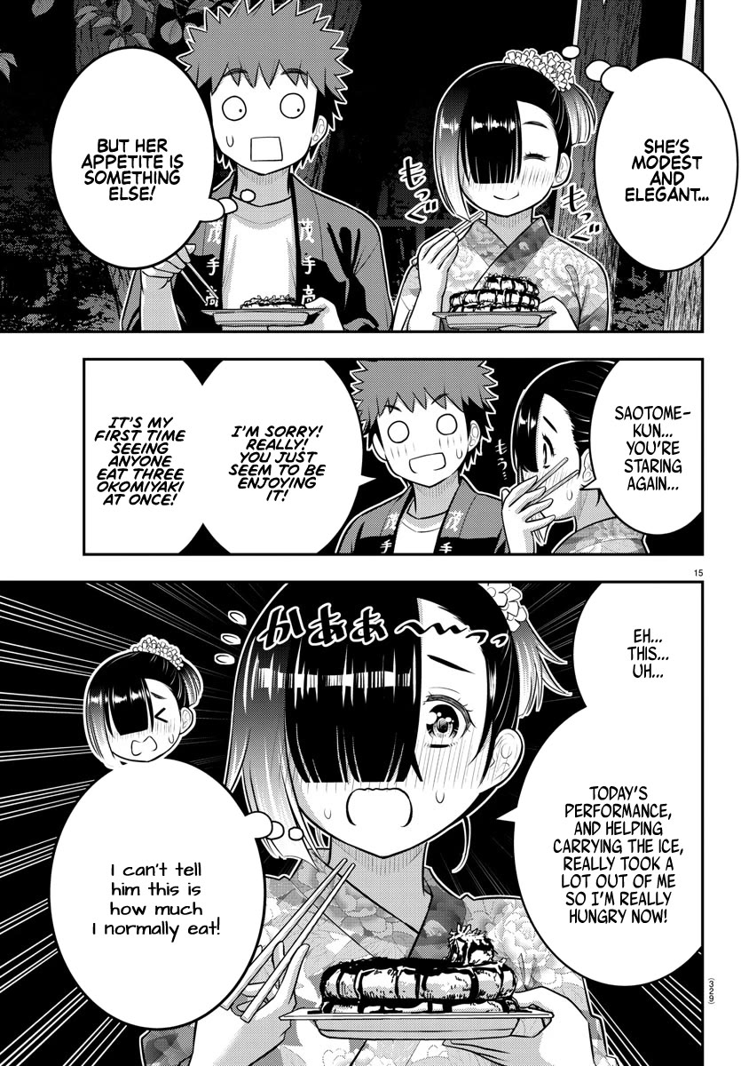 Yankee JK KuzuHana-chan Chapter 168 page 15 - Chapter 168: Dress up, Cheers!!
