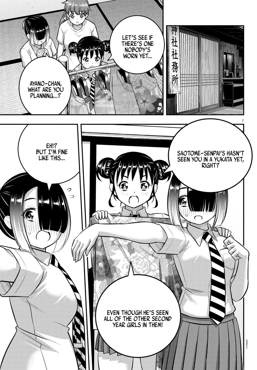 Yankee JK KuzuHana-chan Chapter 168 page 7 - Chapter 168: Dress up, Cheers!!