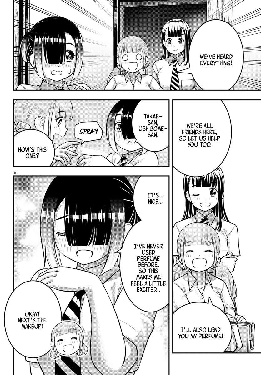 Yankee JK KuzuHana-chan Chapter 168 page 8 - Chapter 168: Dress up, Cheers!!