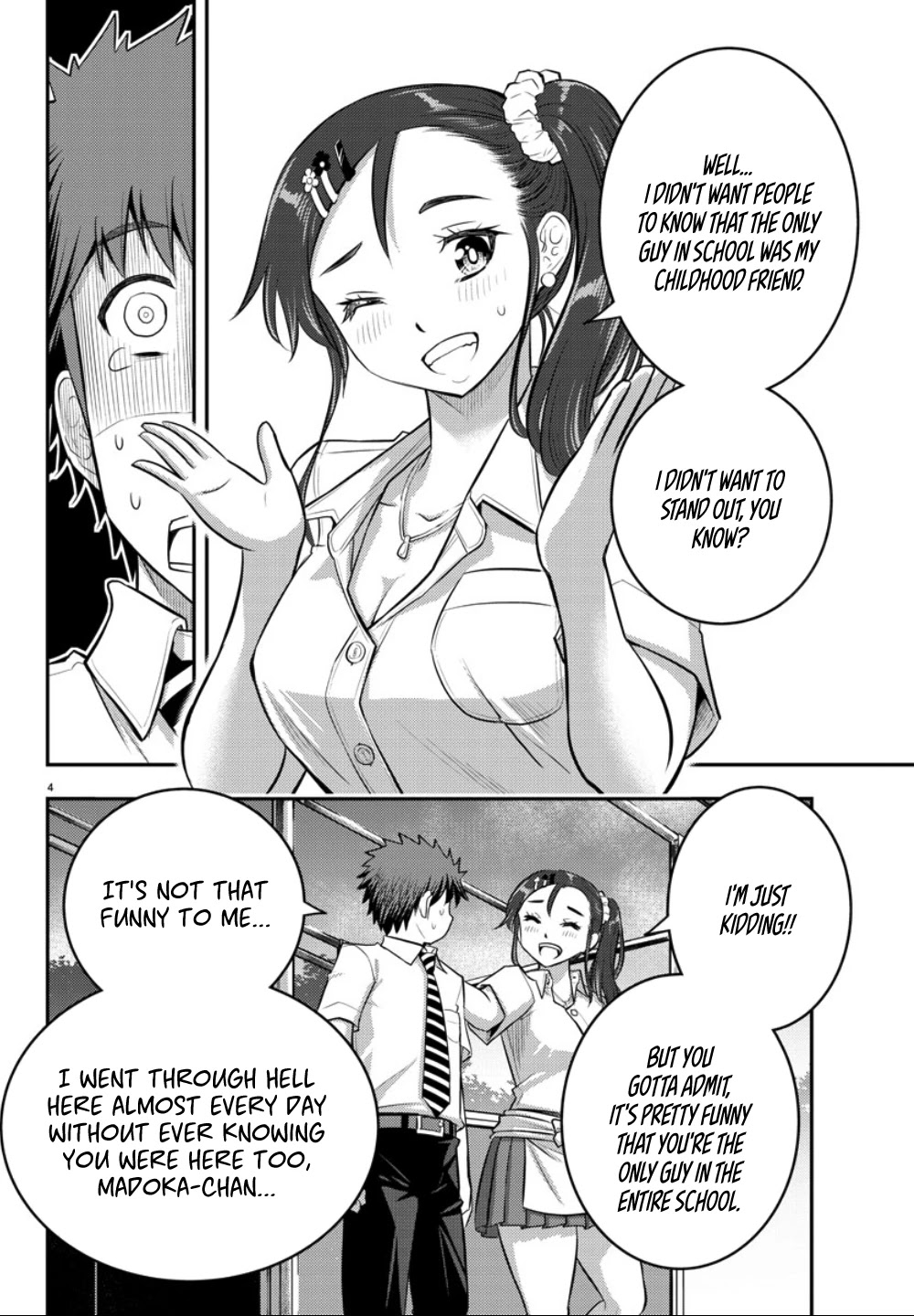 Yankee JK KuzuHana-chan Chapter 17 page 5 - Chapter 17: Childhood Friend