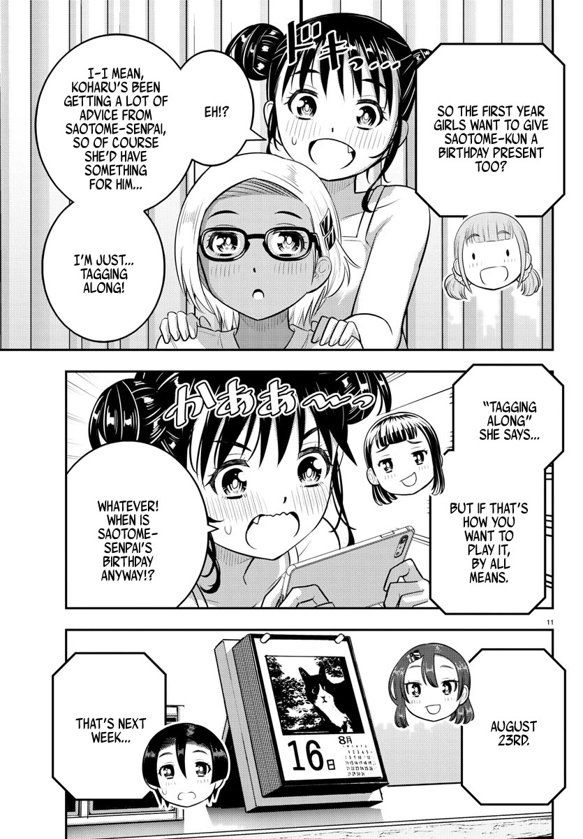 Yankee JK KuzuHana-chan Chapter 171 page 11 - Chapter 171: Horoscopes