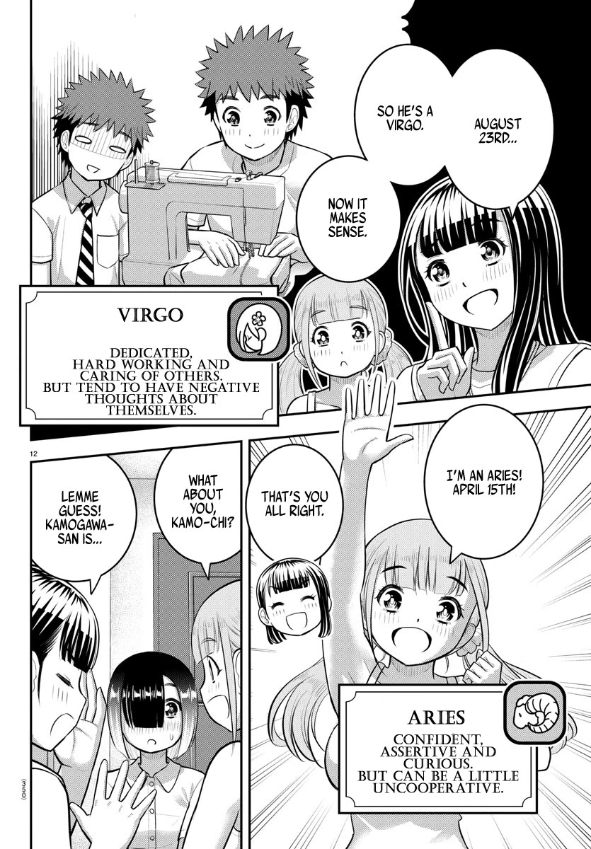 Yankee JK KuzuHana-chan Chapter 171 page 12 - Chapter 171: Horoscopes