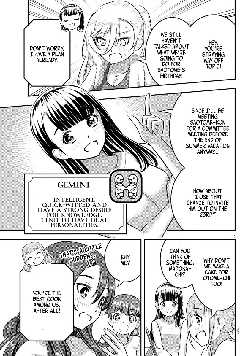 Yankee JK KuzuHana-chan Chapter 171 page 15 - Chapter 171: Horoscopes