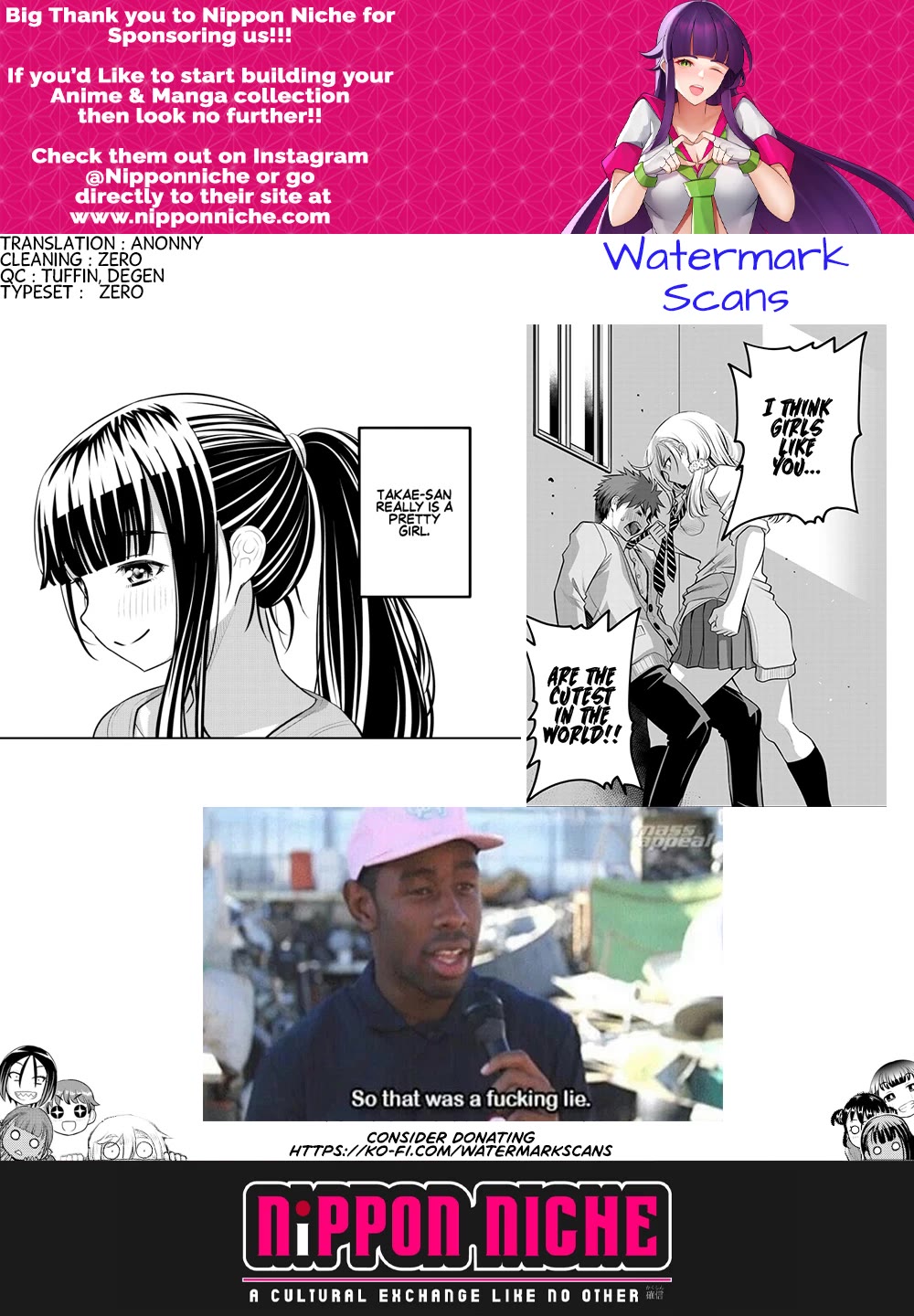 Yankee JK KuzuHana-chan Chapter 172 page 22 - Chapter 172: Overly Self-conscious Birthday