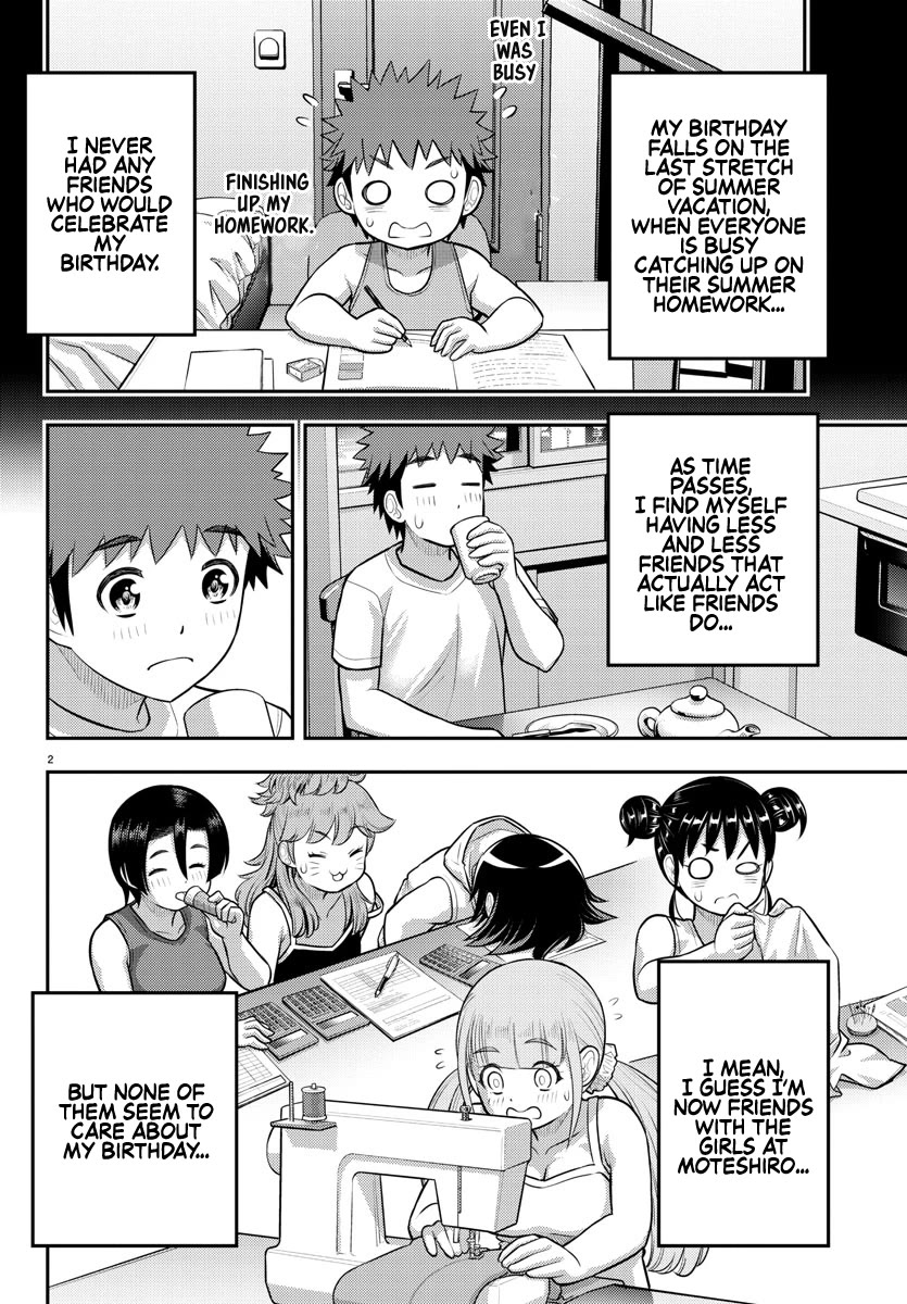 Yankee JK KuzuHana-chan Chapter 172 page 3 - Chapter 172: Overly Self-conscious Birthday