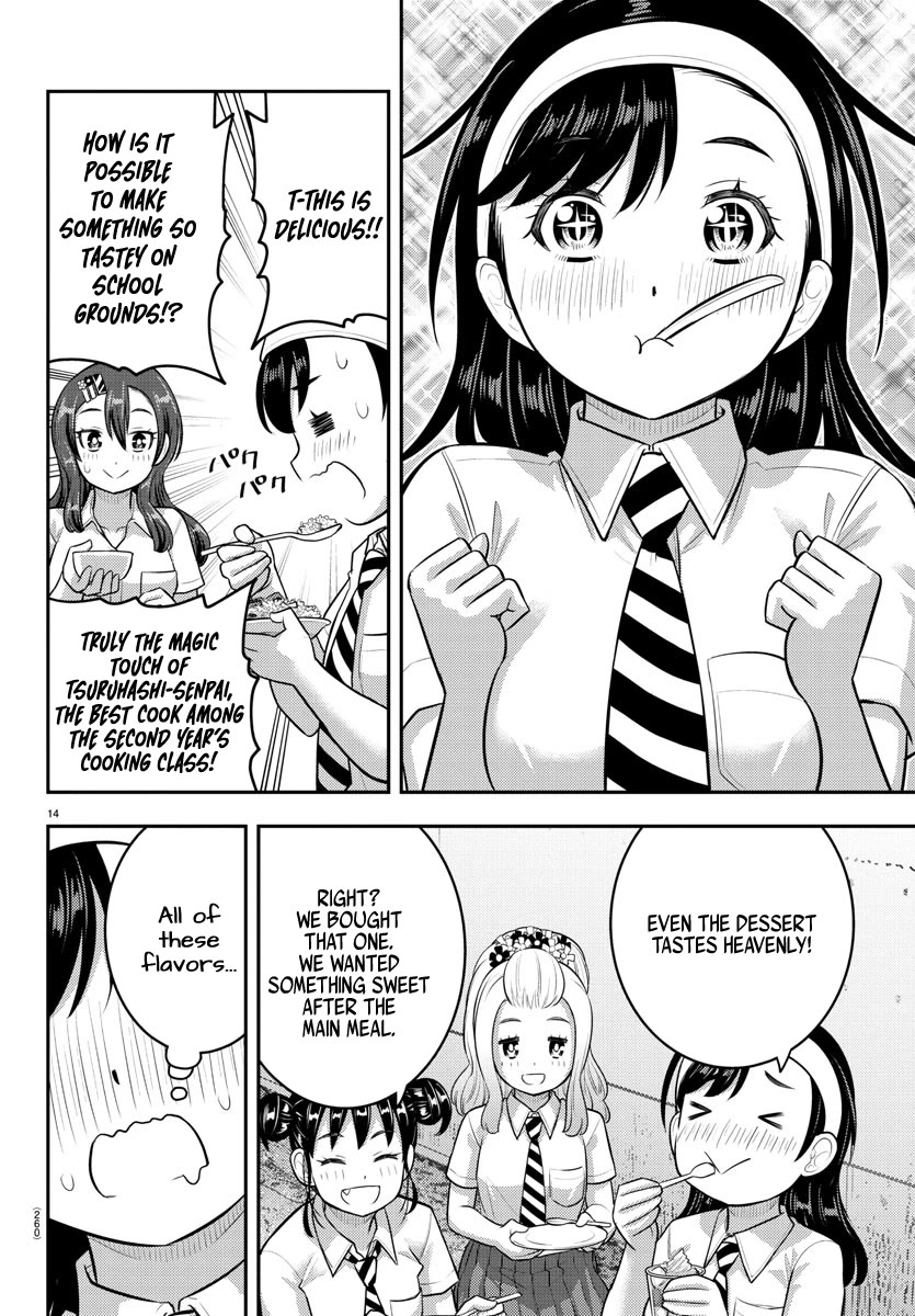 Yankee JK KuzuHana-chan Chapter 174 page 14 - Chapter 174: Meeting Behind the School Building