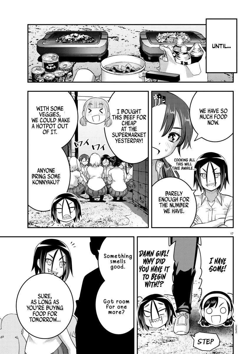 Yankee JK KuzuHana-chan Chapter 174 page 17 - Chapter 174: Meeting Behind the School Building