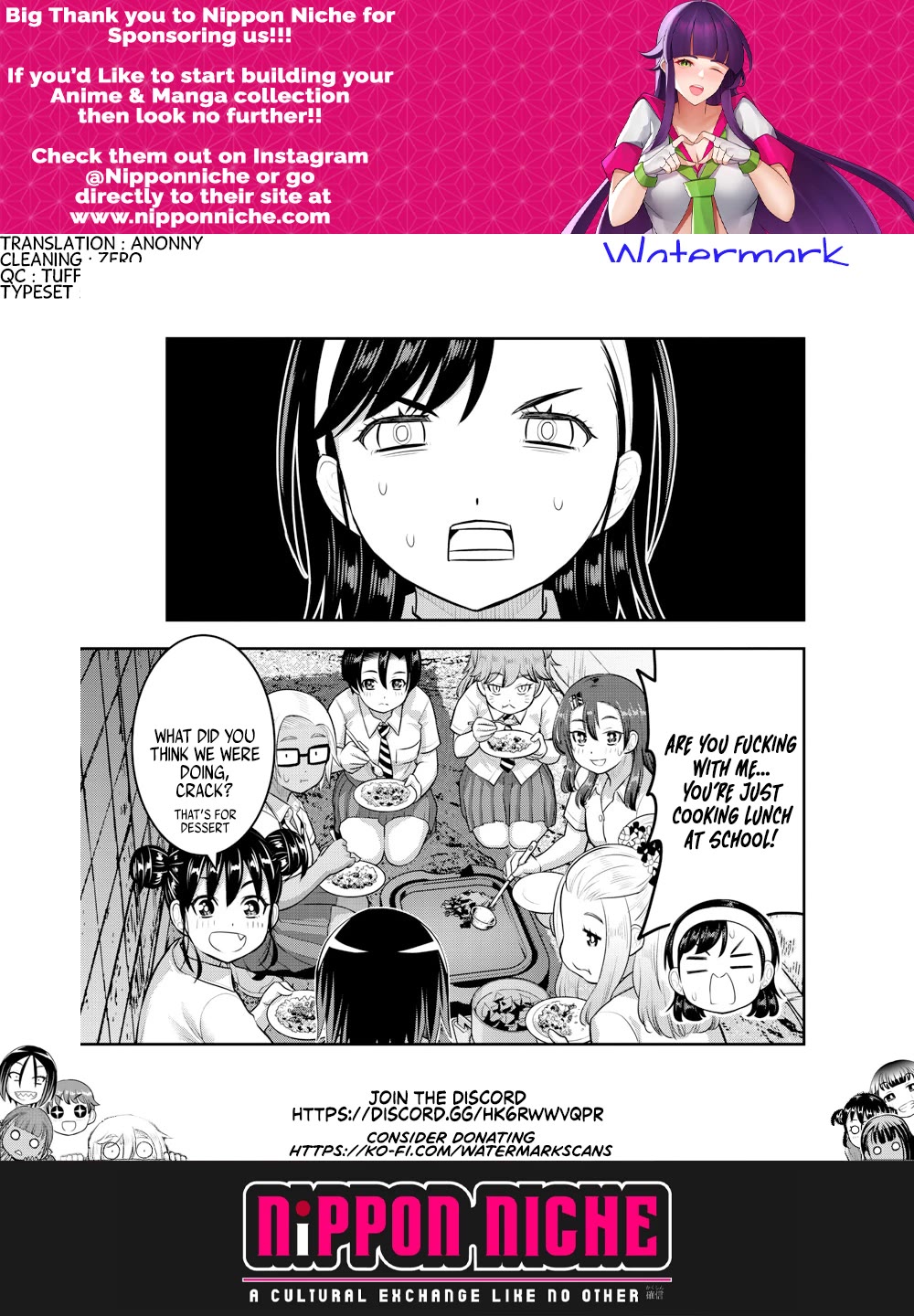 Yankee JK KuzuHana-chan Chapter 174 page 21 - Chapter 174: Meeting Behind the School Building