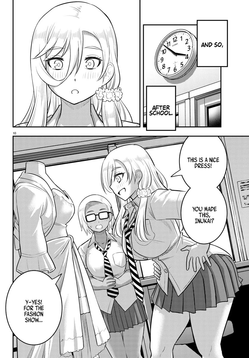 Yankee JK KuzuHana-chan Chapter 175 page 10 - Chapter 175: Triangle of Admiration