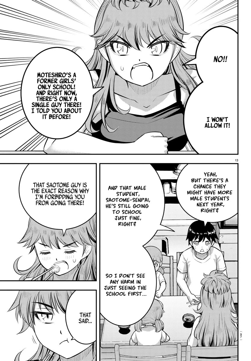 Yankee JK KuzuHana-chan Chapter 178 page 14 - Chapter 178: Invasion of the Middle Schoolers!