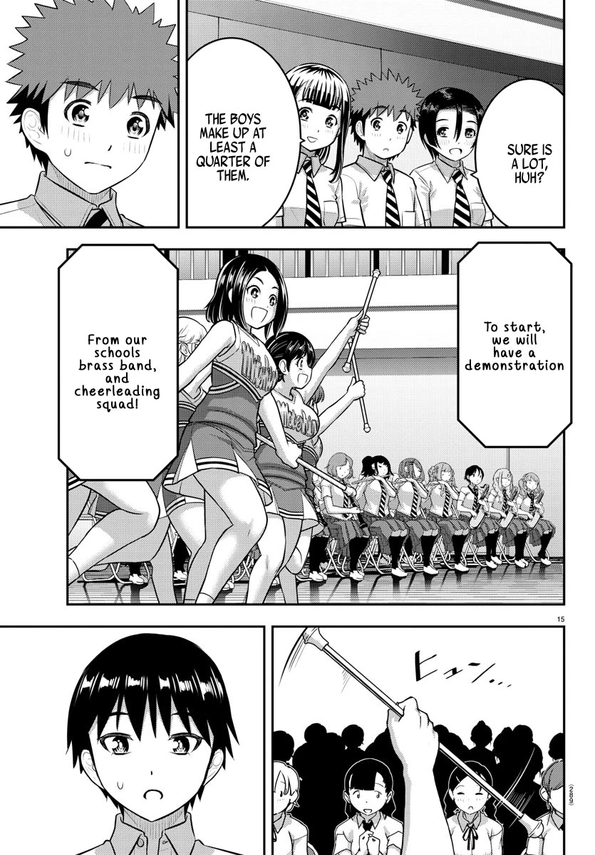 Yankee JK KuzuHana-chan Chapter 179 page 15 - Chapter 179: Moteshiro High Seminar