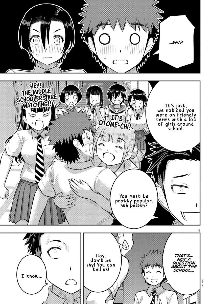 Yankee JK KuzuHana-chan Chapter 180 page 19 - Chapter 180: Moteshiro Tour