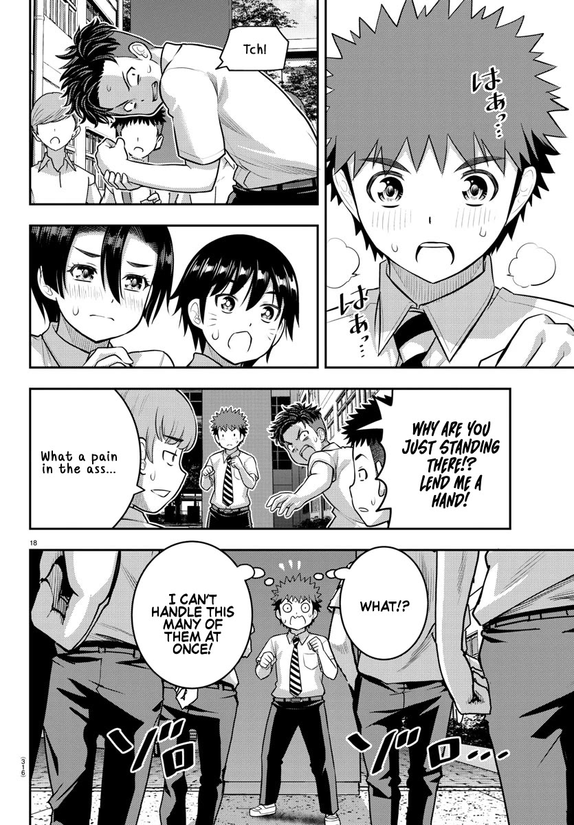 Yankee JK KuzuHana-chan Chapter 181 page 18 - Chapter 181: Men's Battle