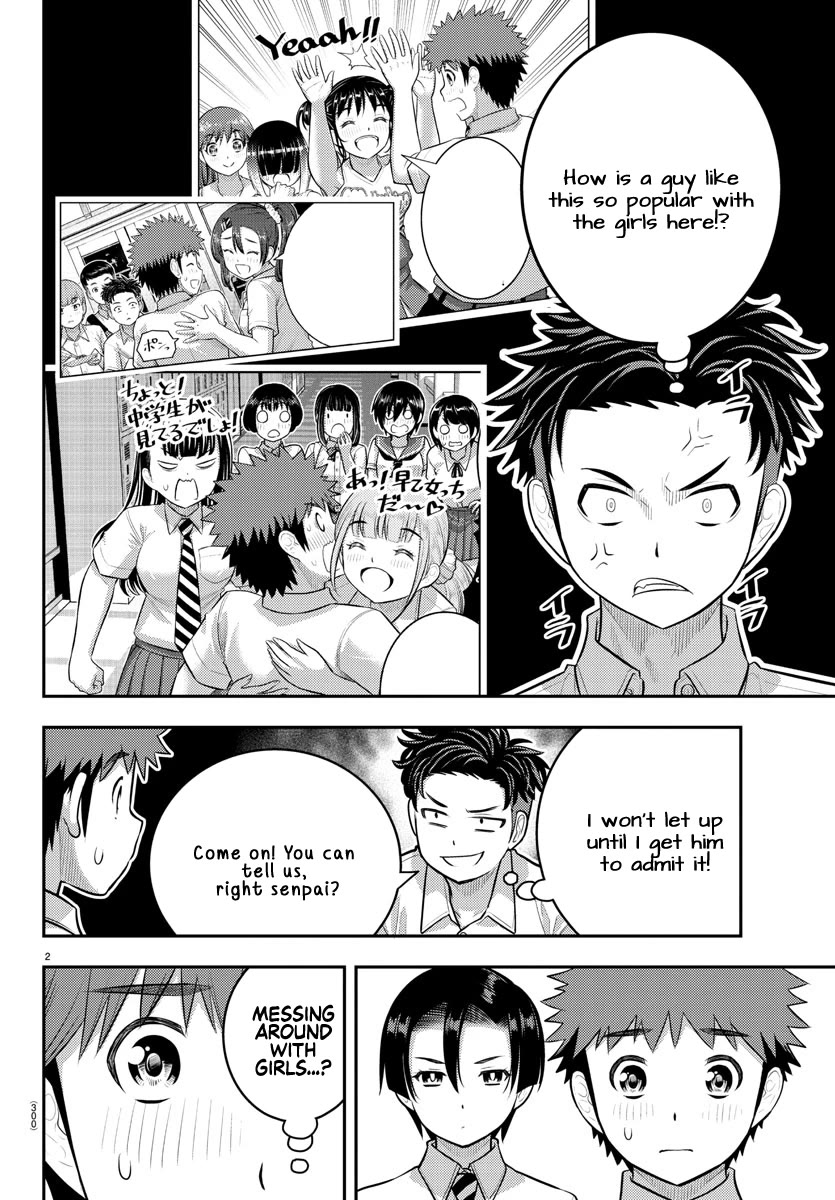 Yankee JK KuzuHana-chan Chapter 181 page 2 - Chapter 181: Men's Battle