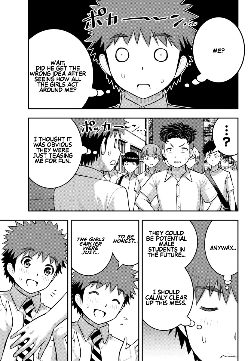 Yankee JK KuzuHana-chan Chapter 181 page 3 - Chapter 181: Men's Battle