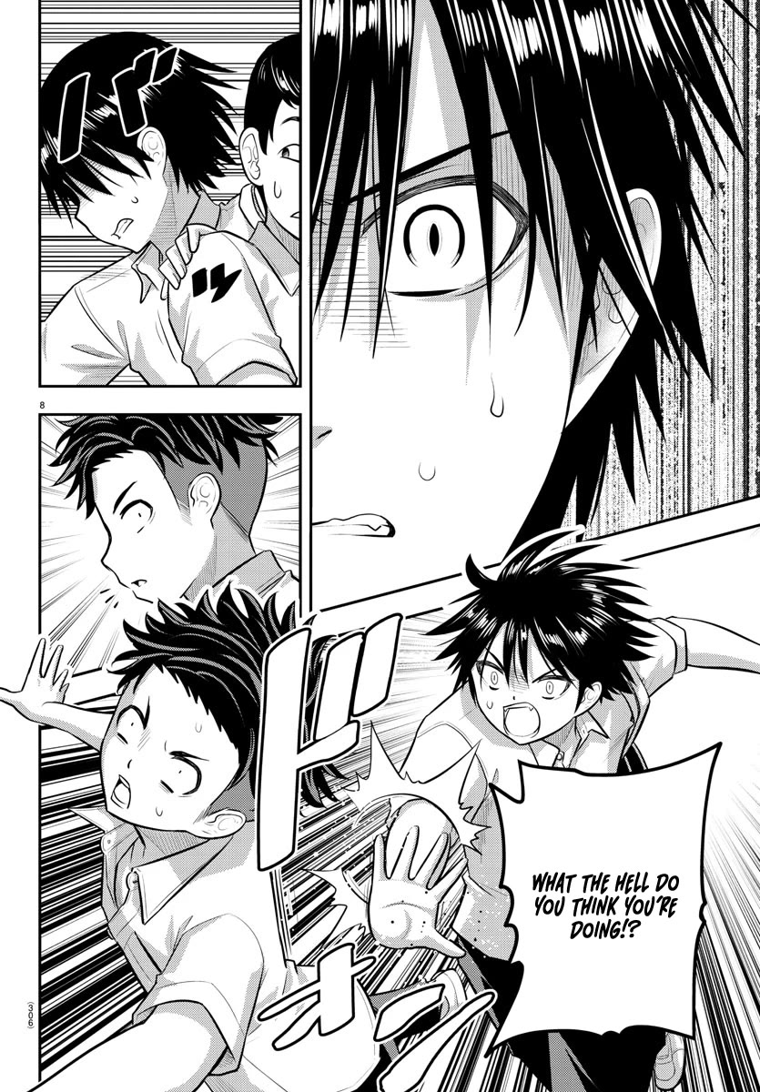 Yankee JK KuzuHana-chan Chapter 181 page 8 - Chapter 181: Men's Battle