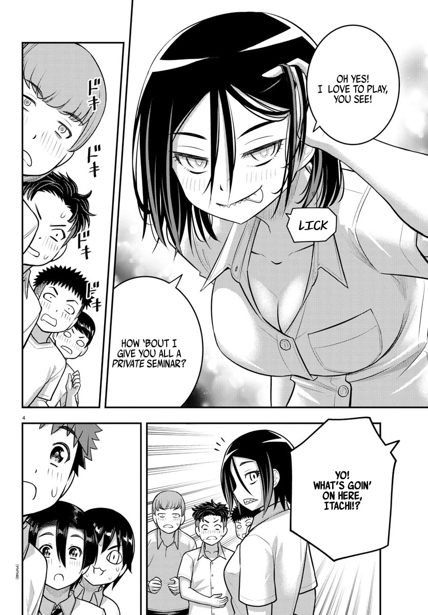 Yankee JK KuzuHana-chan Chapter 182 page 4 - Chapter 182: Moteshiro Seminar (Finale)