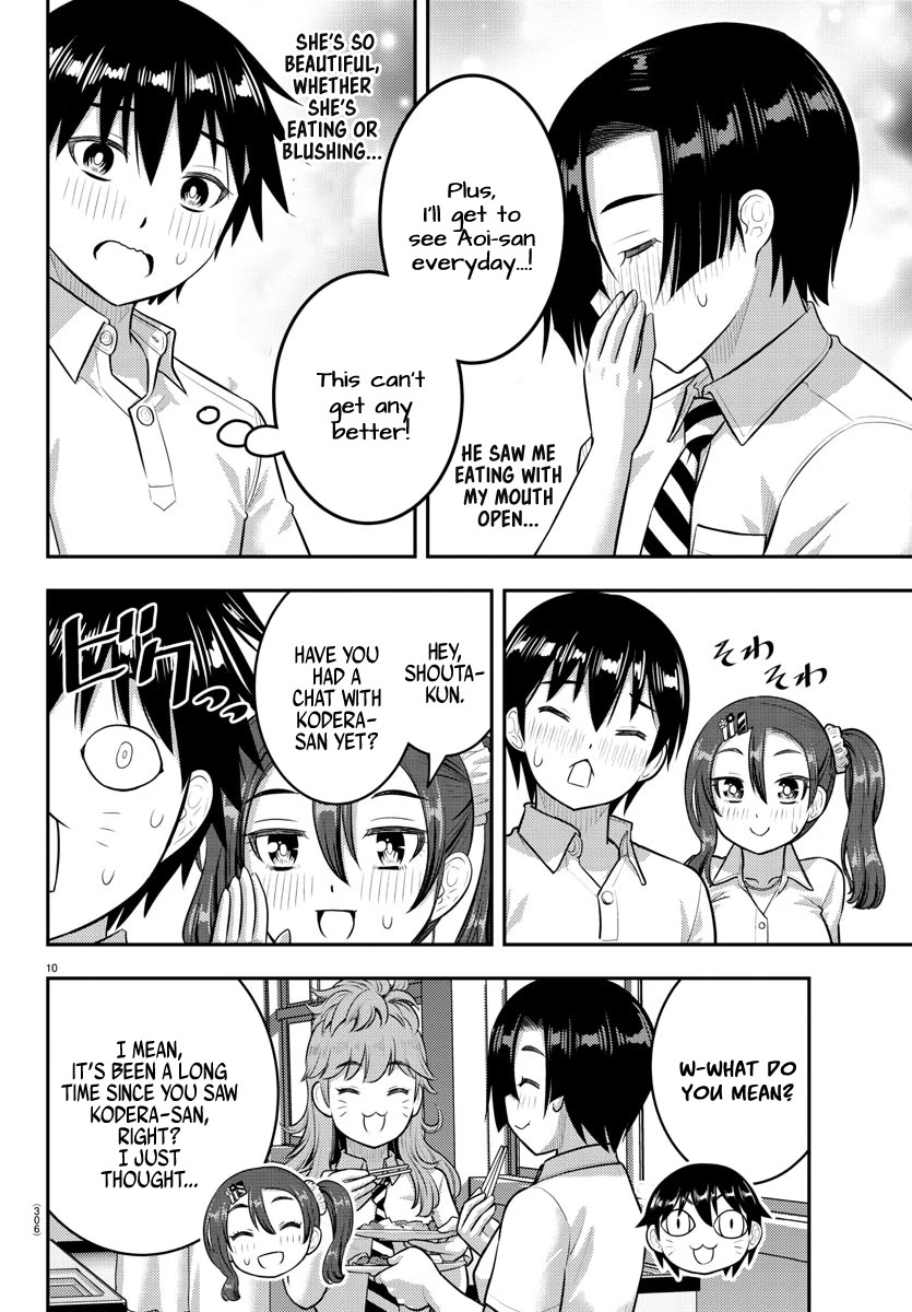 Yankee JK KuzuHana-chan Chapter 183 page 10 - Chapter 183: The True Side of the Moteshiro Boy