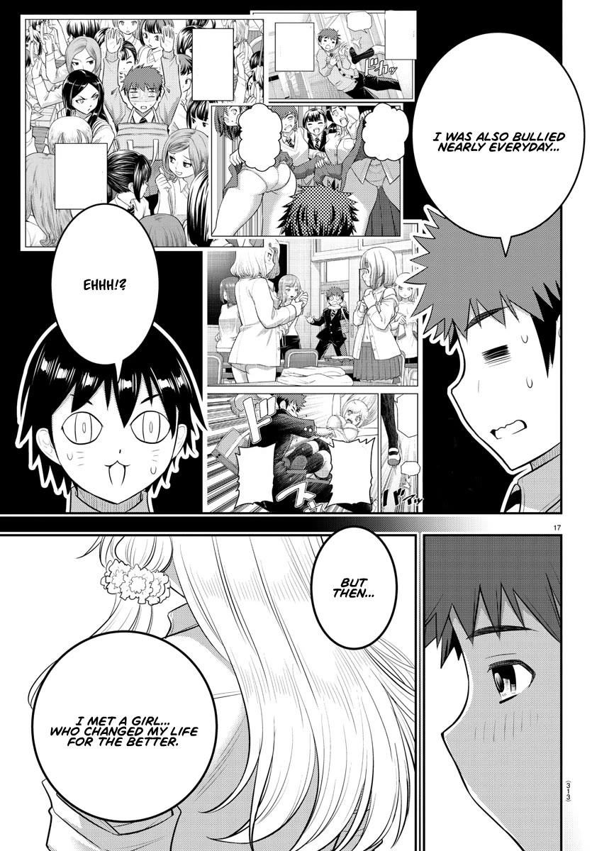 Yankee JK KuzuHana-chan Chapter 183 page 17 - Chapter 183: The True Side of the Moteshiro Boy