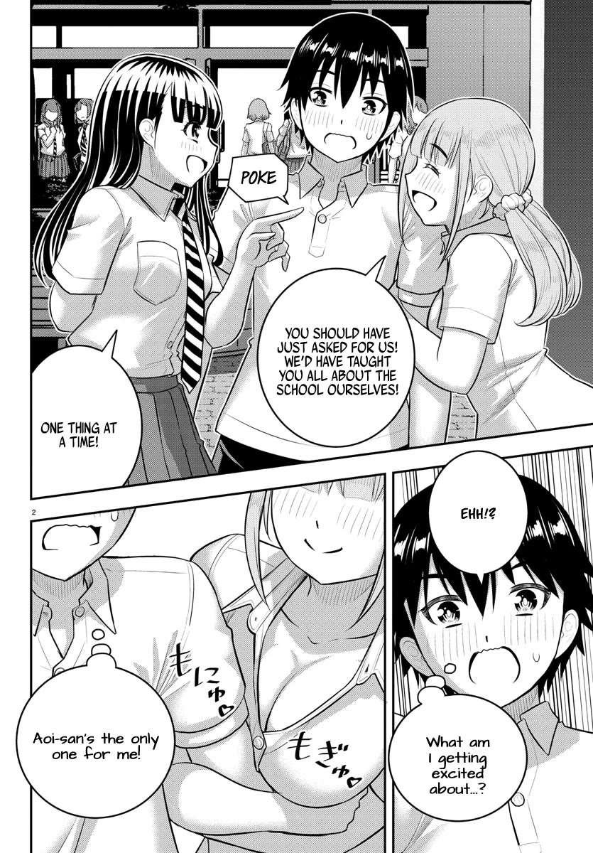 Yankee JK KuzuHana-chan Chapter 183 page 2 - Chapter 183: The True Side of the Moteshiro Boy