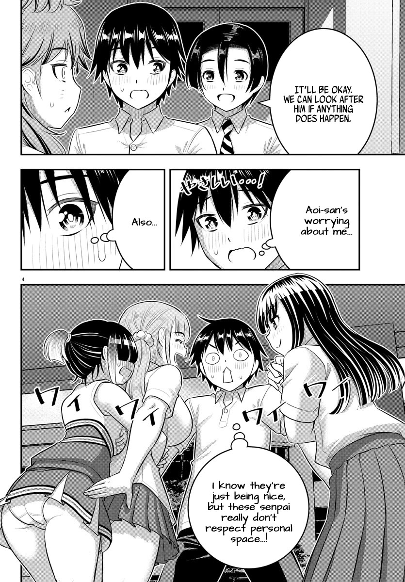 Yankee JK KuzuHana-chan Chapter 183 page 4 - Chapter 183: The True Side of the Moteshiro Boy