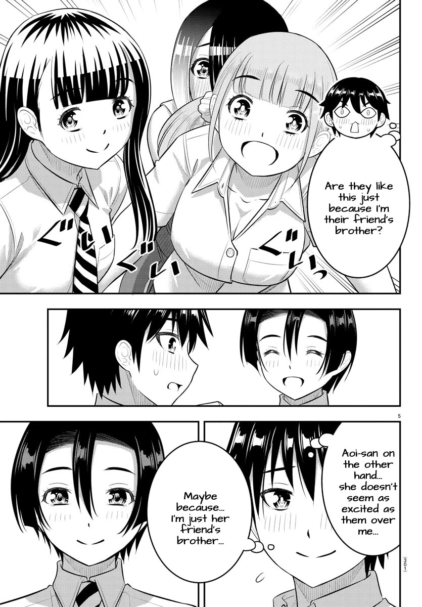 Yankee JK KuzuHana-chan Chapter 183 page 5 - Chapter 183: The True Side of the Moteshiro Boy