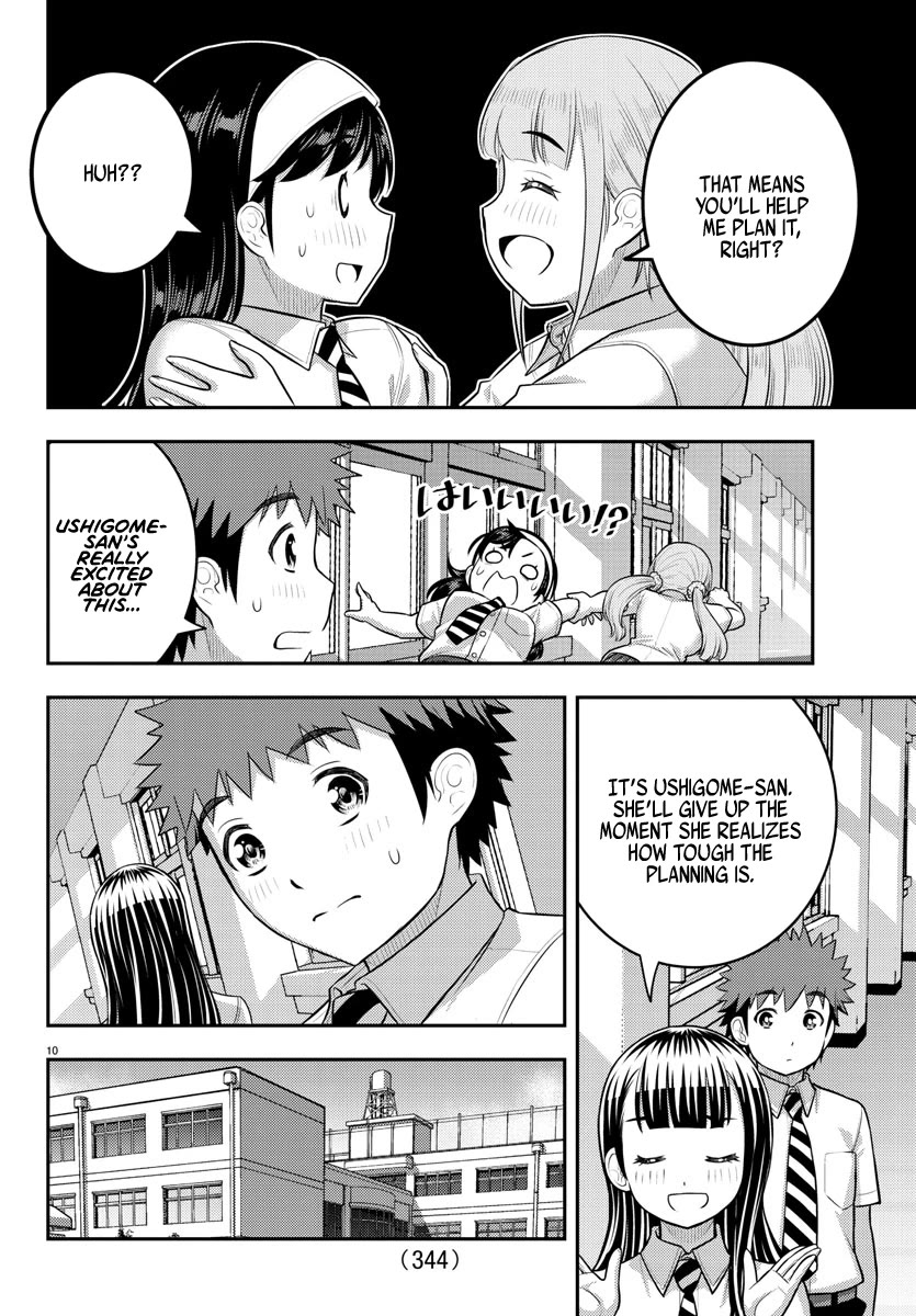 Yankee JK KuzuHana-chan Chapter 185 page 10 - Chapter 185: Ushigome forming a volunteer group