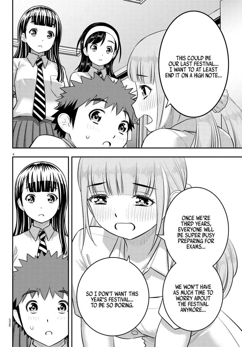 Yankee JK KuzuHana-chan Chapter 185 page 4 - Chapter 185: Ushigome forming a volunteer group