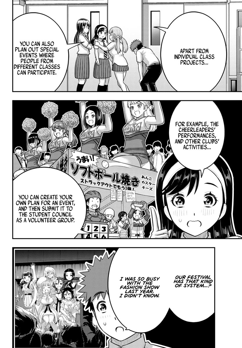 Yankee JK KuzuHana-chan Chapter 185 page 6 - Chapter 185: Ushigome forming a volunteer group